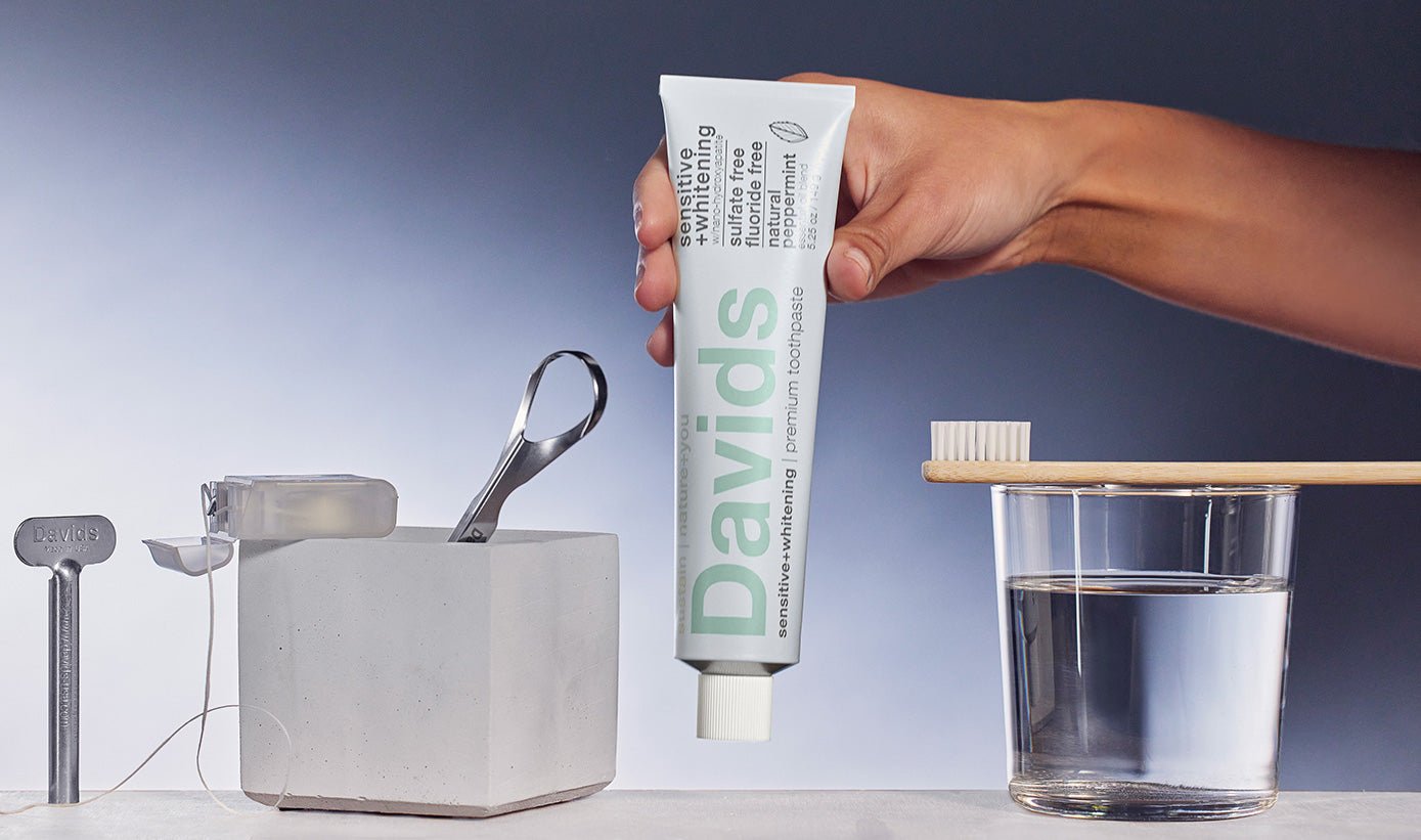 shine bright this spring with natural teeth whitening that soothes your smile, too