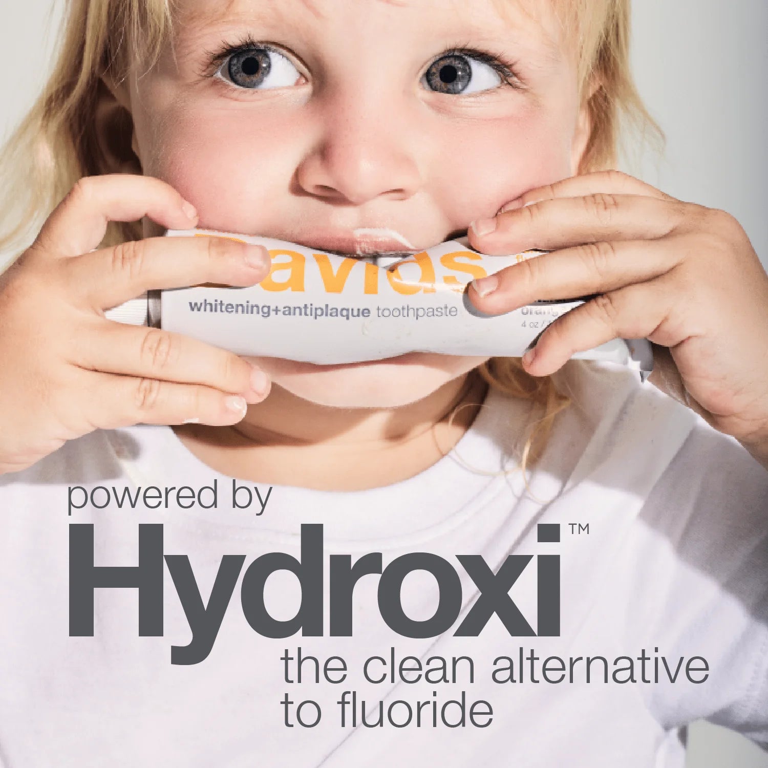 Davids Hydroxi™ kids + adults nano hydroxyapatite premium toothpaste / orange vanilla