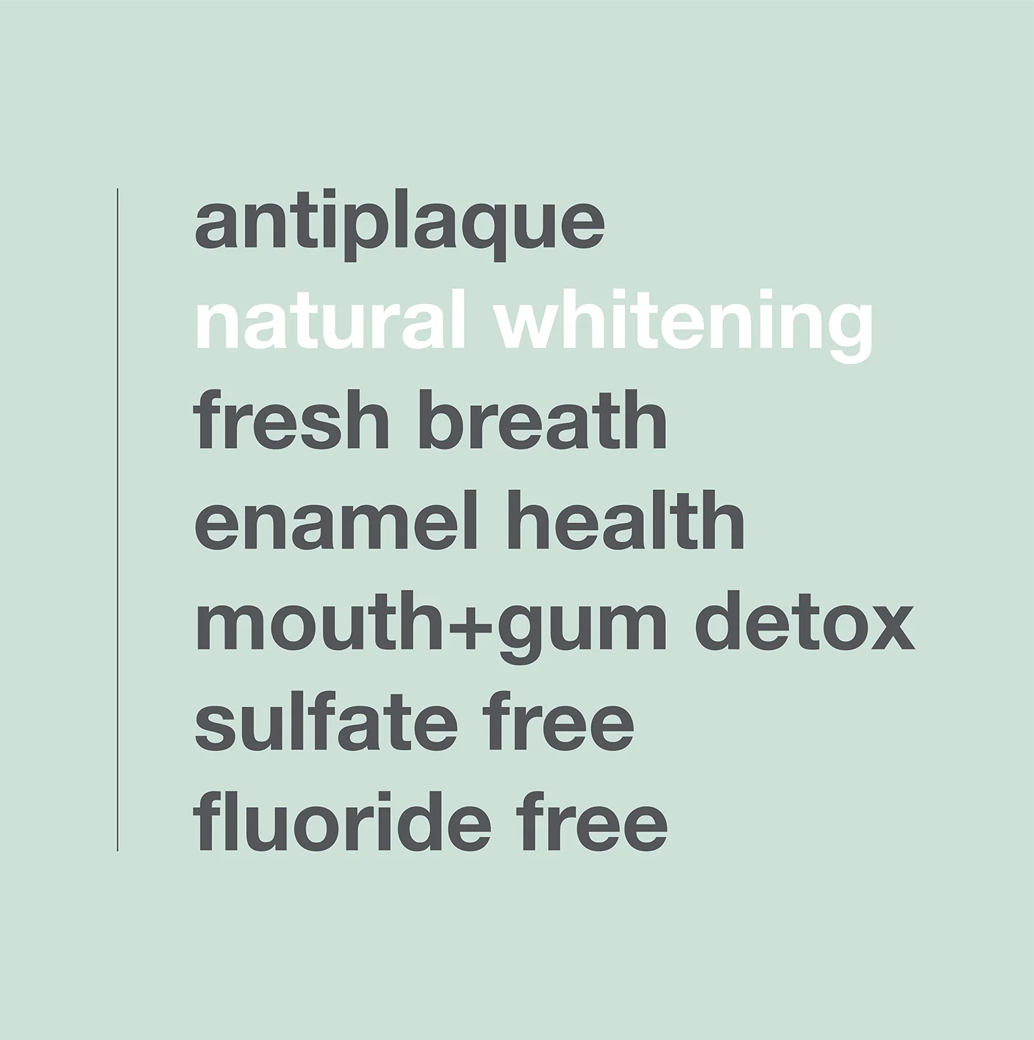 Davids premium toothpaste / charcoal+peppermint
