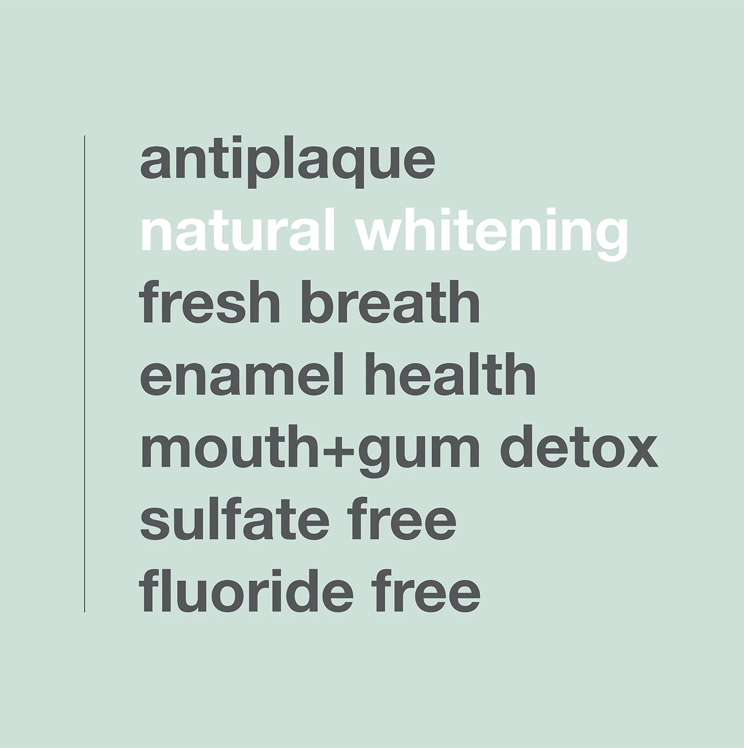 Davids premium toothpaste / charcoal+peppermint