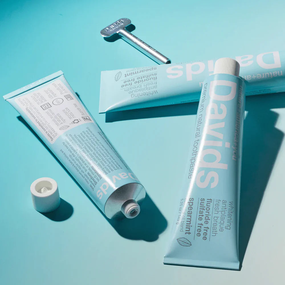 Davids premium toothpaste / spearmint