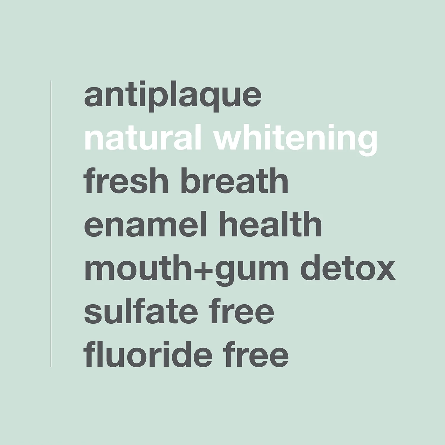 Davids premium toothpaste / herbal citrus peppermint
