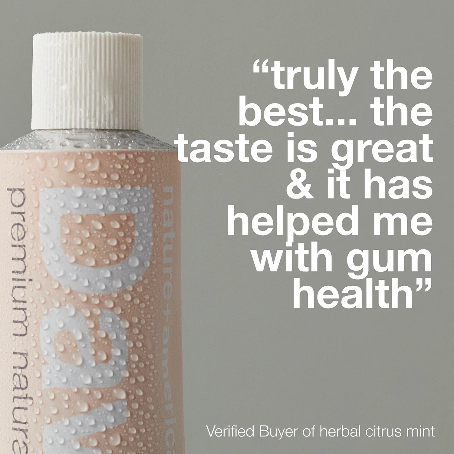 Davids premium toothpaste / herbal citrus peppermint