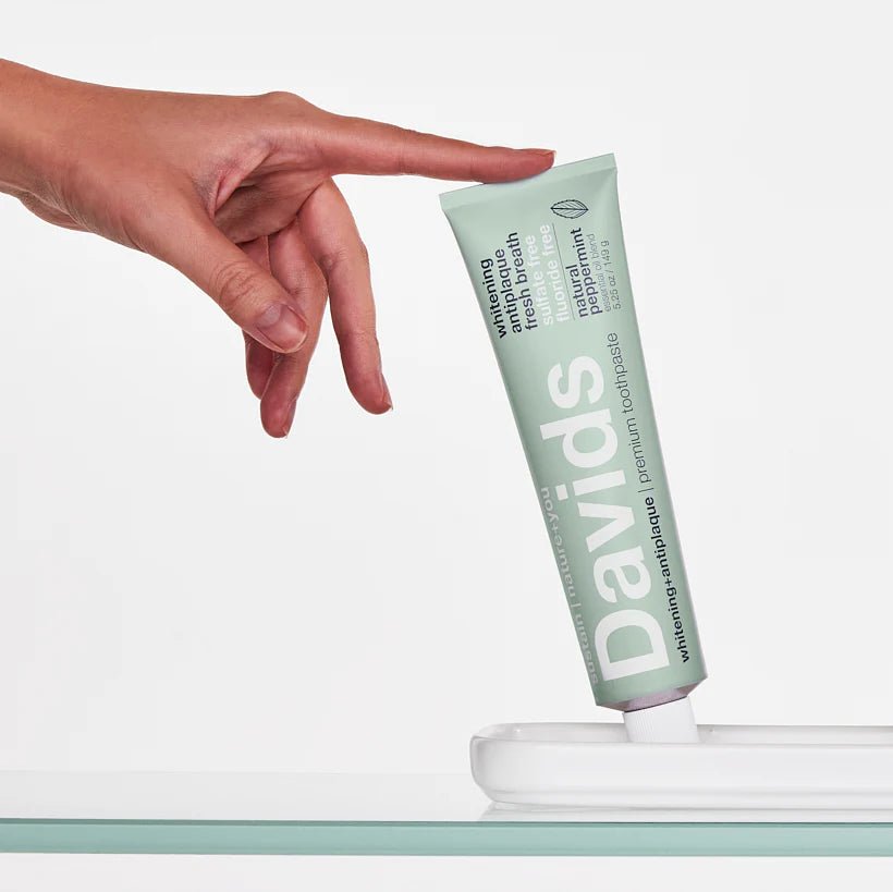 Davids premium toothpaste / peppermint