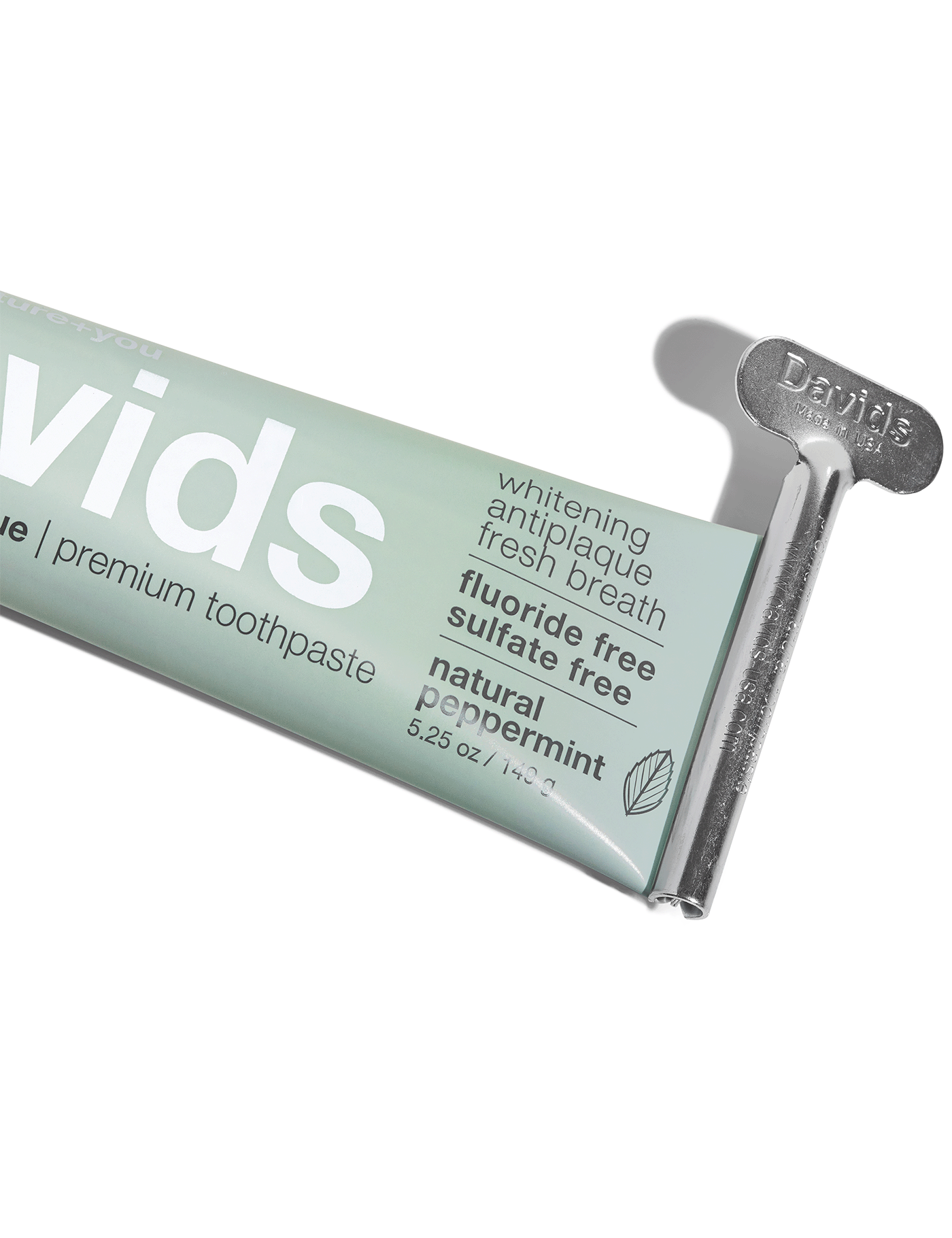 Davids premium toothpaste  /  peppermint