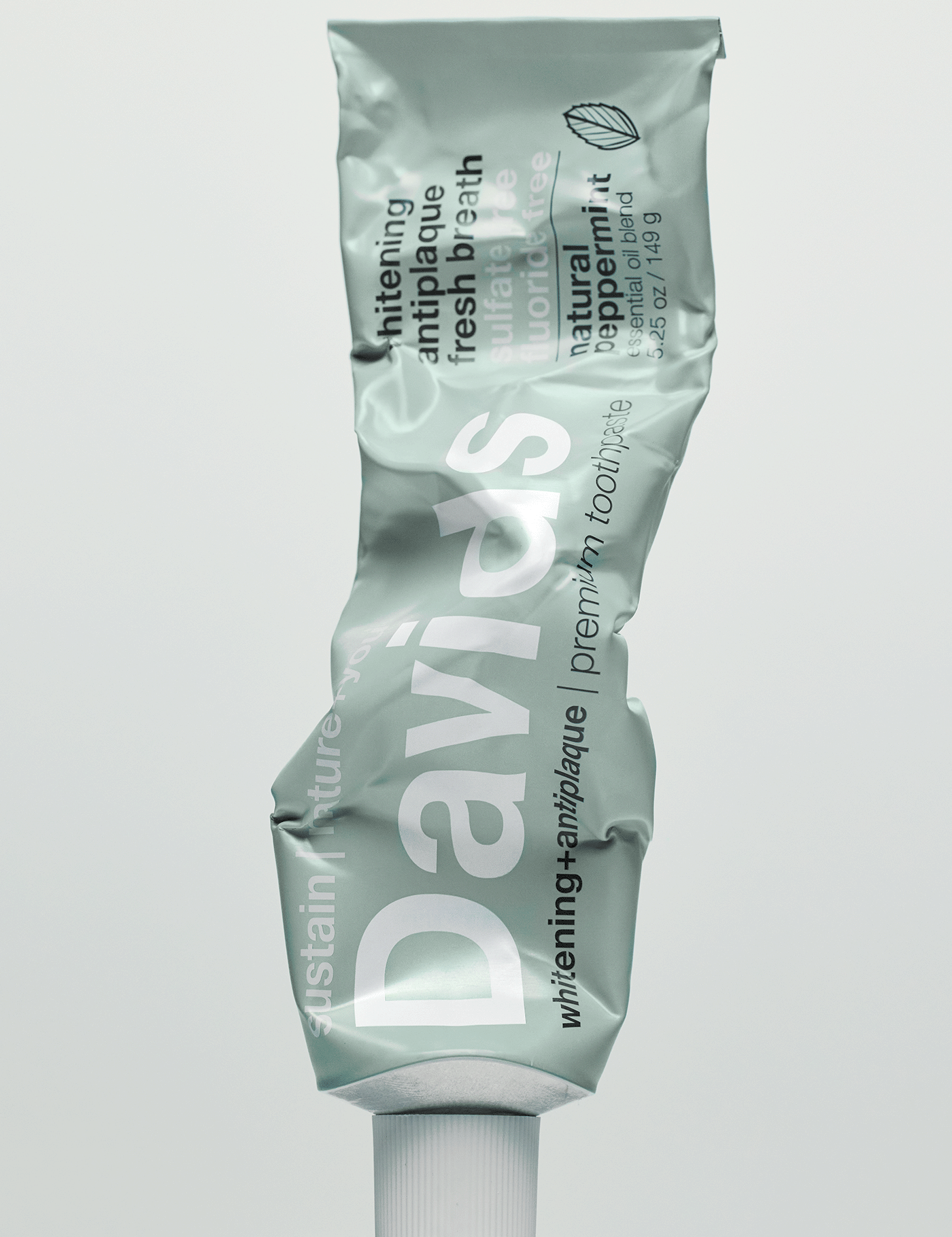 Davids premium toothpaste  /  peppermint