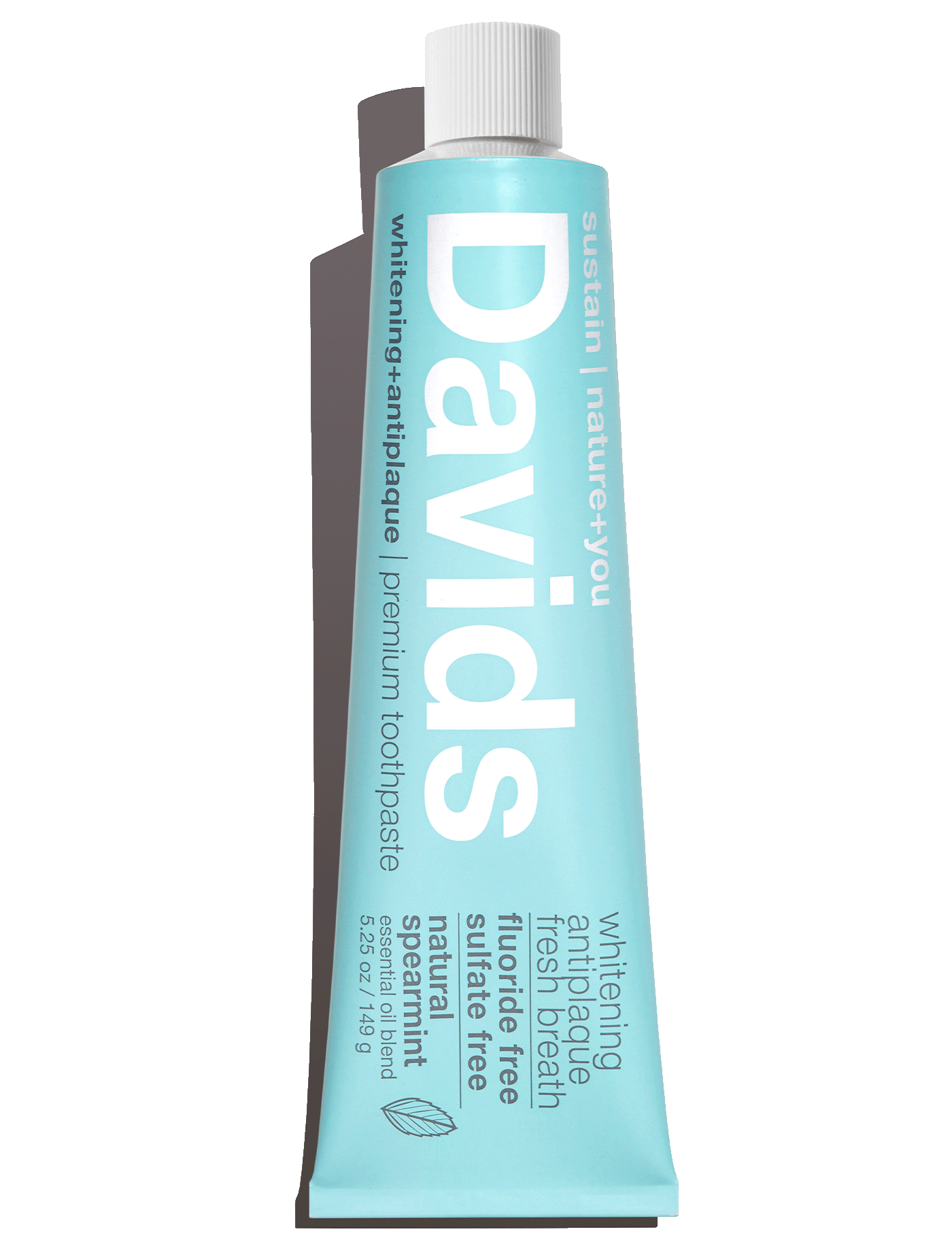 Davids premium toothpaste  /  spearmint