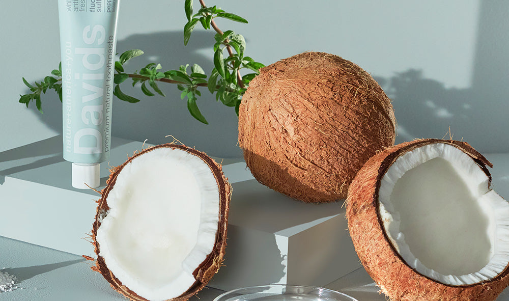 how coconut can enhance your oral care routine when paired with Davids