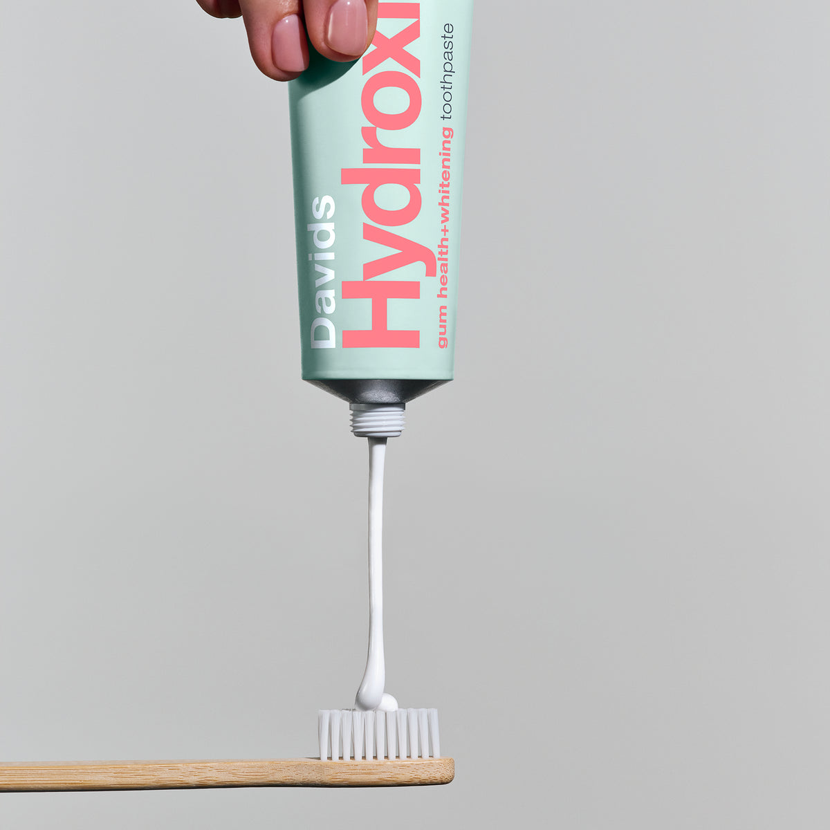 Davids Hydroxi™ gum health+whitening nano hydroxyapatite premium toothpaste / peppermint