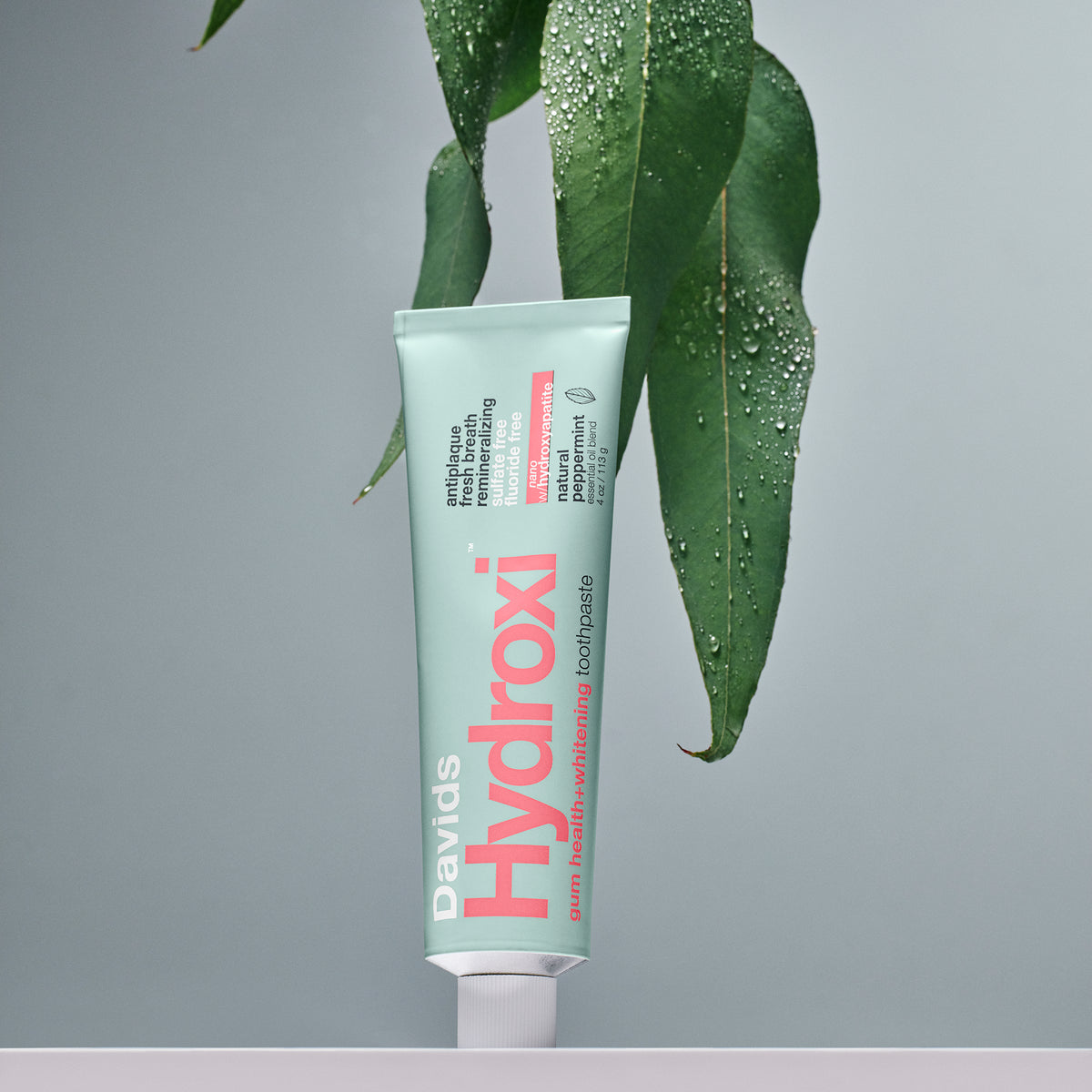 Davids Hydroxi™ gum health+whitening nano hydroxyapatite premium toothpaste / peppermint