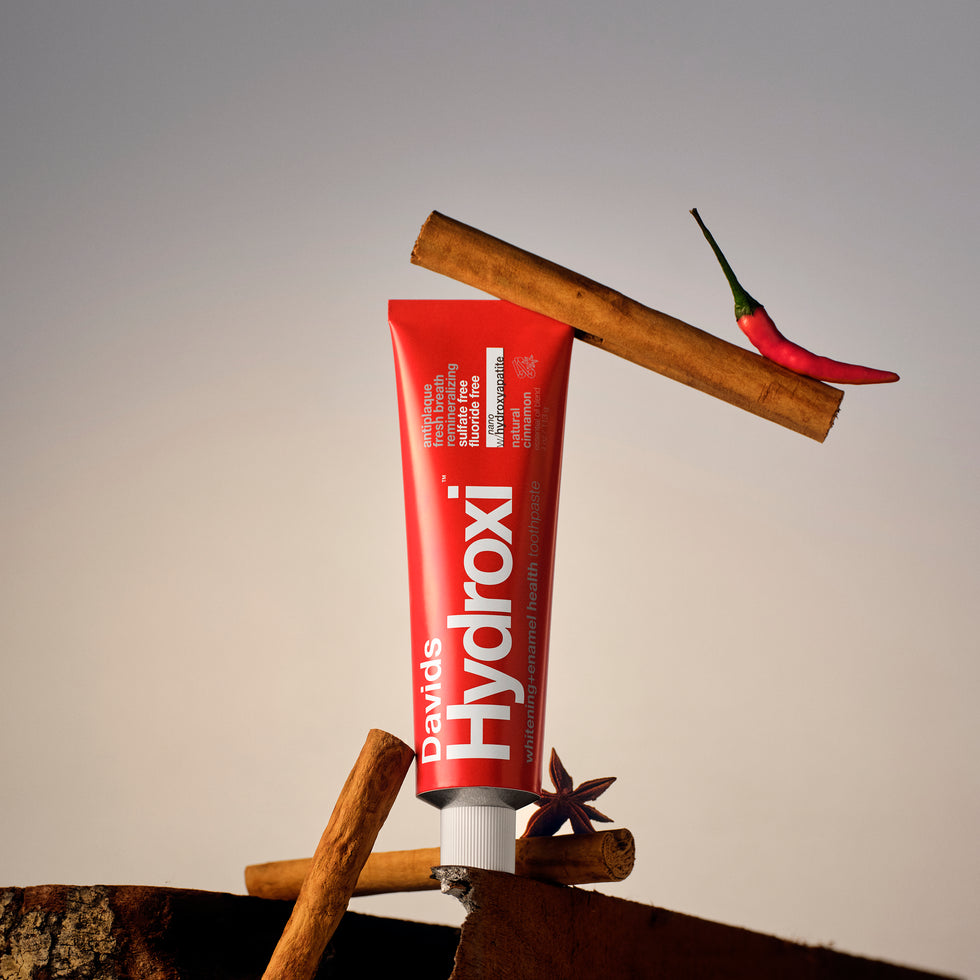 ボディクリーム HS Davids Hydroxi™ cinnamon nano hydroxyapatite toothpaste for
