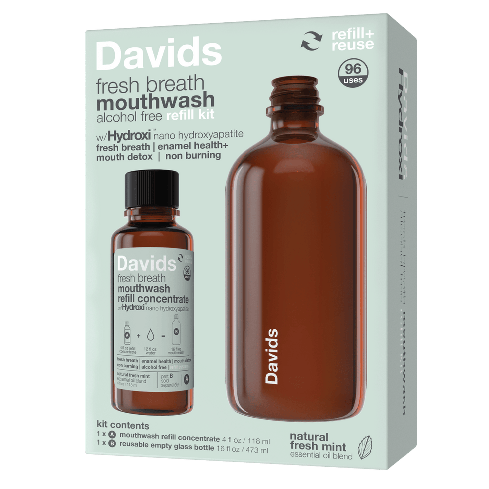 Nano-Hydroxyapatite Mouthwash Refill | Fluoride-Free