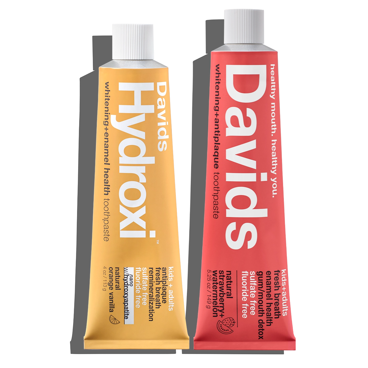 Kids+Adults Premium Fruit & Mint Toothpaste | 2 Flavors