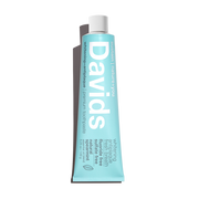 Davids whitening antiplaque natural spearmint toothpaste fluoride free