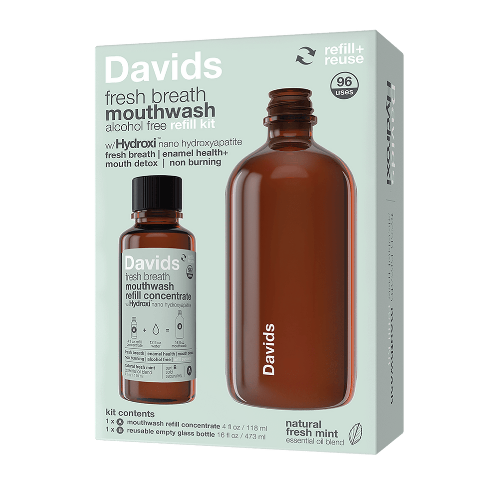 Xylitol Mouthwash with Nano-Hydroxyapatite for Enamel