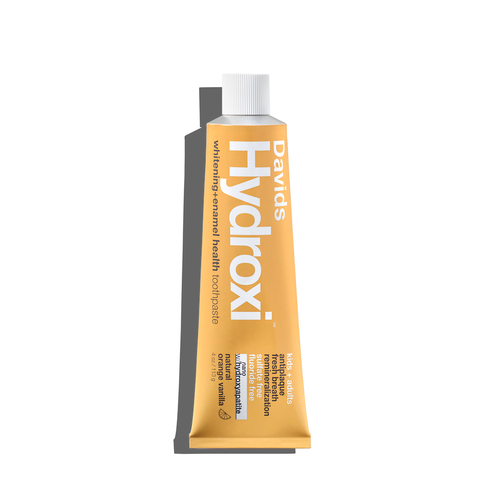 Orange Toothpaste for Kids & Adults | Davids Hydroxi™ Orange