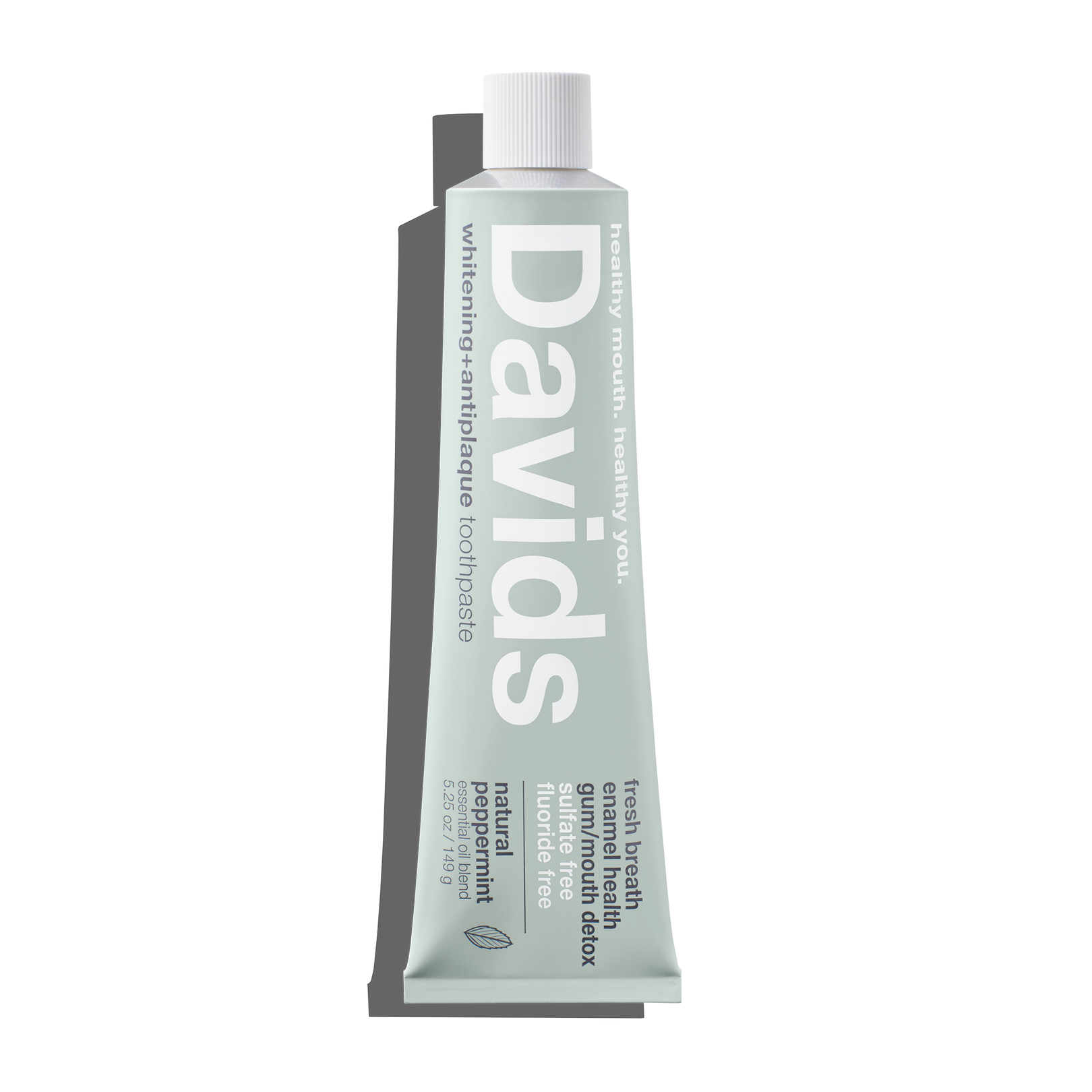 Davids premium toothpaste / peppermint