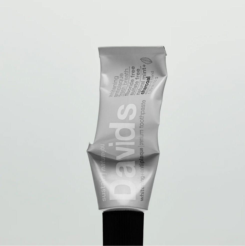 Travel Size Charcoal Toothpaste | Davids Premium Charcoal+