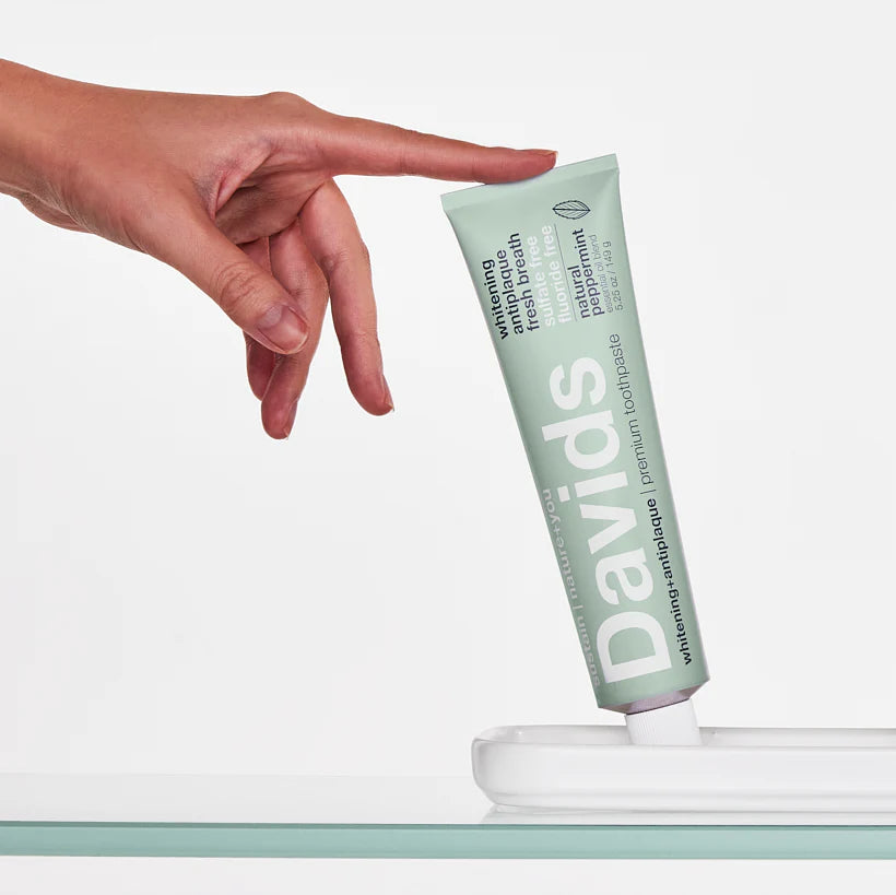 Davids premium toothpaste  /  peppermint