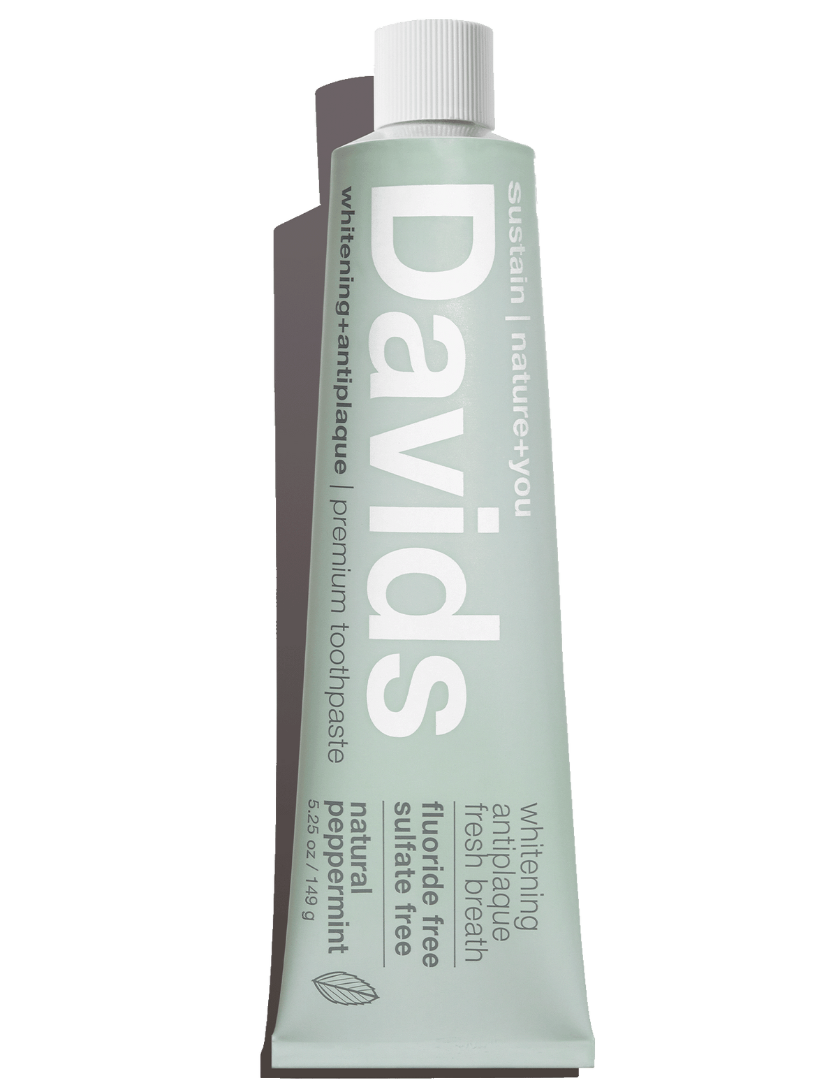 Davids premium toothpaste / peppermint Davids Natural Toothpaste