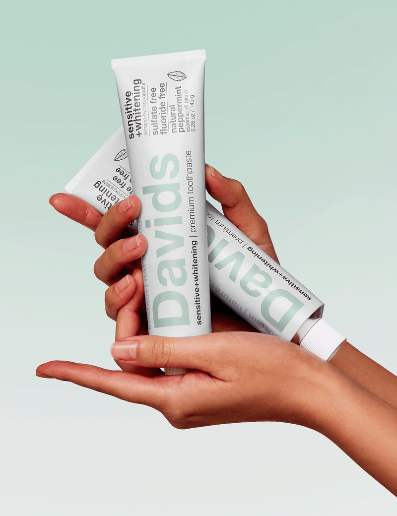 Davids Sensitive Whitening nanoHydroxyapatite Toothpaste