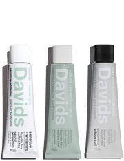 Davids travel size premium toothpaste / trial pack / 1.75 oz