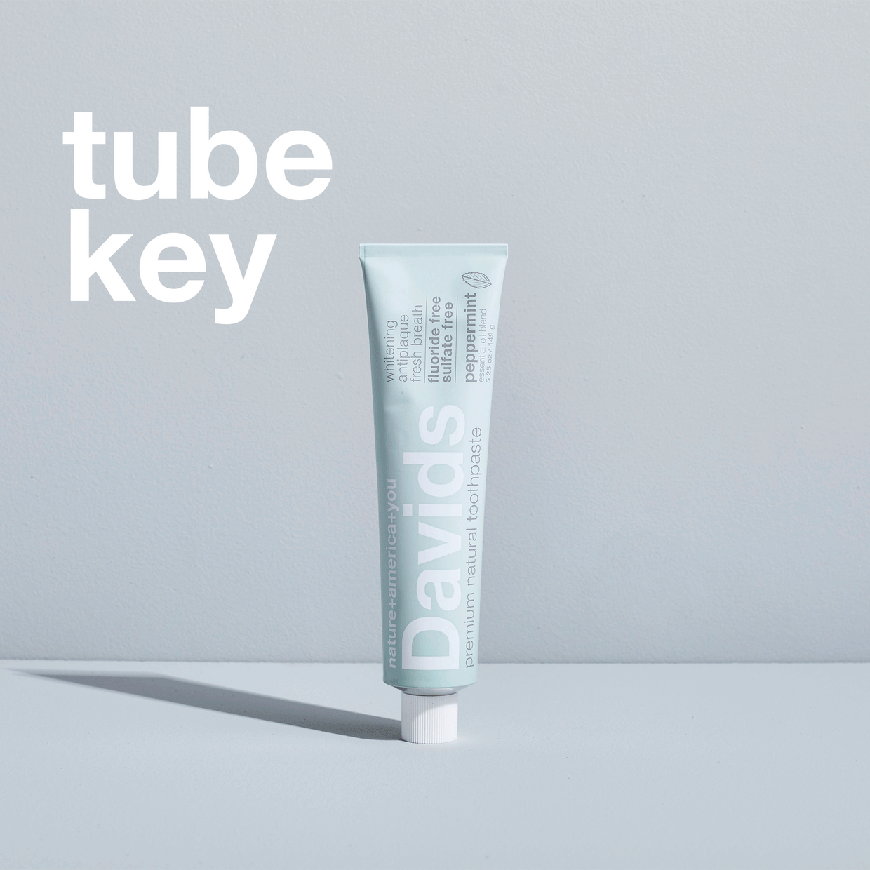 Davids Toothpaste Metal Tube Key Squeezer